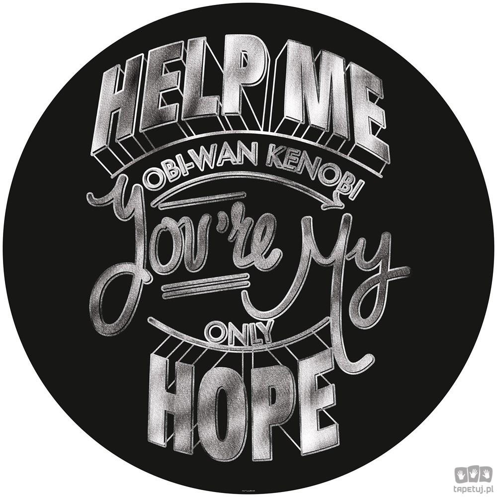 Komar Fototapeta Star Wars Help Me Obi Wan DD1-023 DD1-023