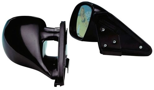 AUTO-STYLE Zestaw uniwersalnych lusterek sportowych 'K3' czarne (ręczna regulacja) AC KT13B