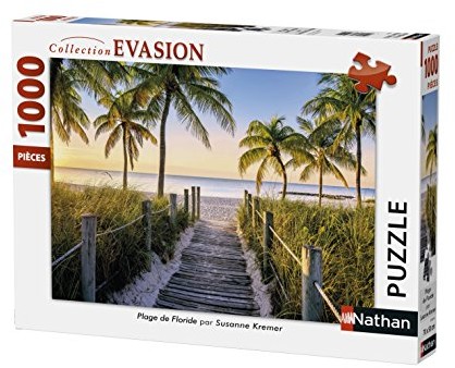 Nathan 87547 Puzzle Plaża Florida 1000 części 87547