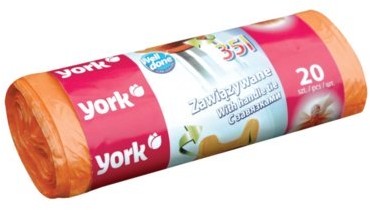 York Worki na śmieci 35L 20 sztuk)