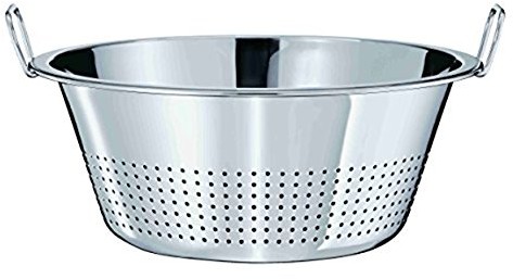 Rösle RÖSLE durszlak do warzyw z 2 uchwytami mocującymi, srebro, 40 cm 23120