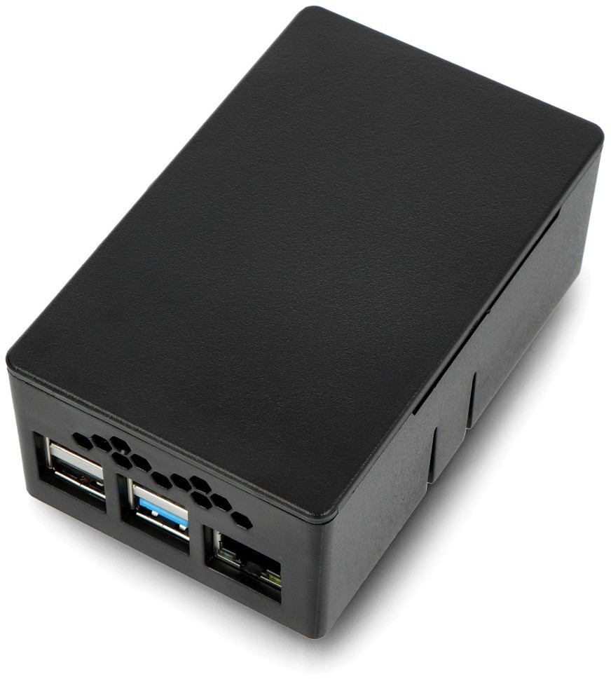 Raspberry Pi HiFiBerry Obudowa HighPi Pro do 4B i HiFiBerry - uniwersalna, czarna RHF-20807