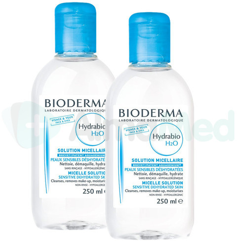 Bioderma HYDRABIO H2O Płyn micelarny 2X250ml