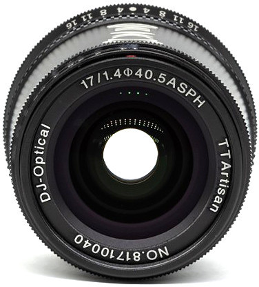 TTArtisan 17mm f/1,4 Fujifilm X