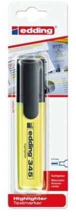 Edding AG Edding AG EDDING TEXT MARKER YELLOW - Żółty 782588