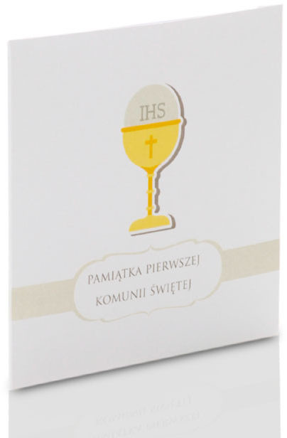 Obwoluta TS komunia kielich (na płytę CD/DVD)