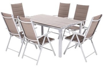 H&G Meble ogrodowe IBIZA SILVER / TAUPE 6
