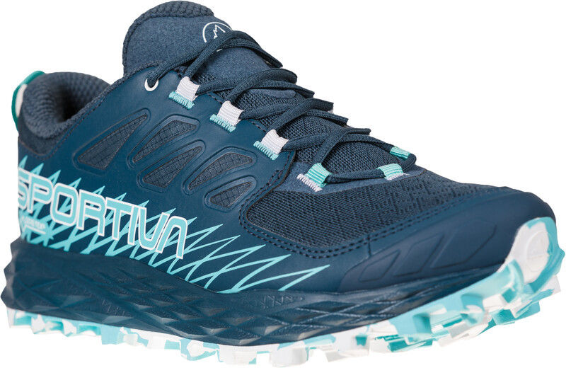 La Sportiva Lycan GTX Buty do biegania Kobiety, niebieski/turkusowy EU 39 2021 Zimowe buty do biegania 36R632631-39