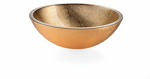 Lineabeta Szkło umywalka stawiana LineaBeta złota próby  43 cm