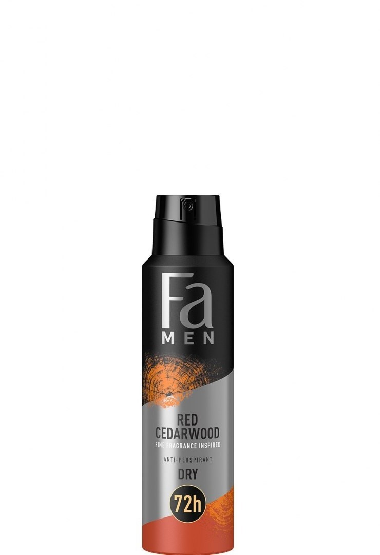 Fa SCHWARZKOPF Men Red Cedarwood Dezodorant anti-perspirant w sprayu 72H dla mężczyzn 150ml 132404