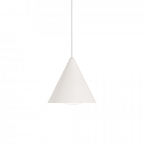 Ideal Lux Lampa wisząca A-Line 232690 pojedyńcza oprawa świetlna w kolorze białym 232690