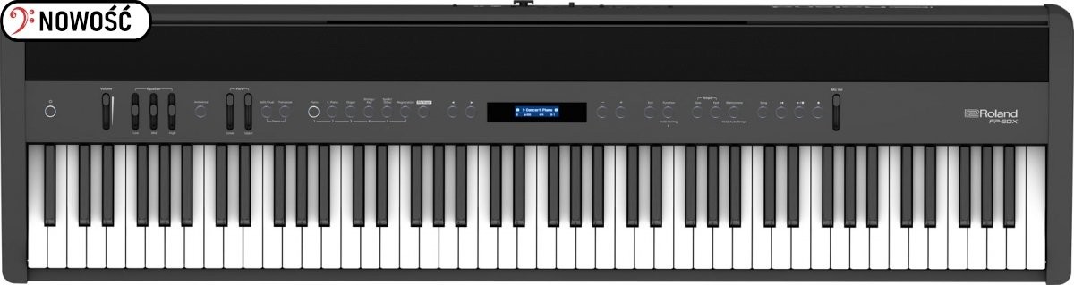 Roland FP-60X BK stage pianino cyfrowe czarne