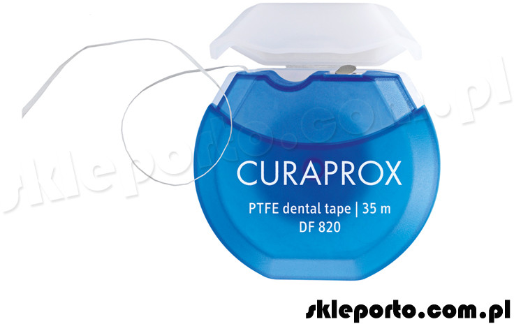 Curaden nić DF820 nitka taśma dentystyczna PTFE