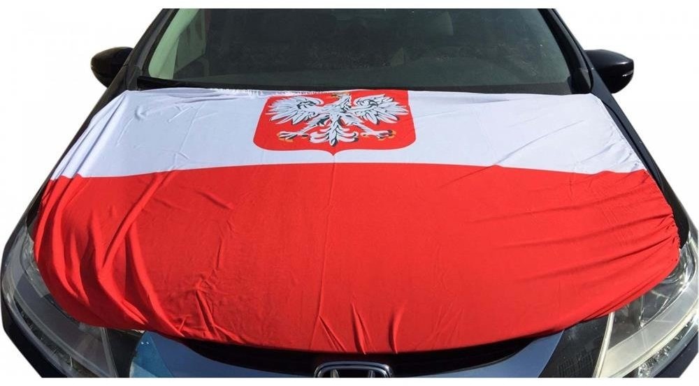ENERO Pokrowiec Na Maskę Flaga Polska victoriasport-1009292-0