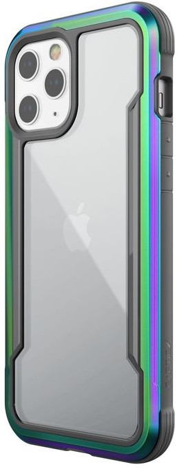 X-Doria Raptic Shield - Etui aluminiowe iPhone 12 Pro Max (Drop test 3m) (Iridescent)