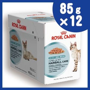 Royal Canin Hairball Care w sosie karma mokra w sosie dla kotów dorosłych, eliminacja kul włosowych 12x85g