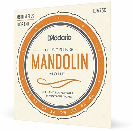 DAddario EJM75C Struny mandoliny Monel, Medium Plus, 11-41 EJM75C