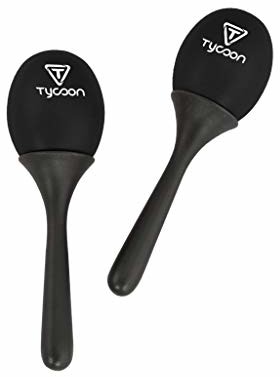 Tycoon Percussion LITTLE PLASTIC MARACAS - CZARNY TYCTMPLBK