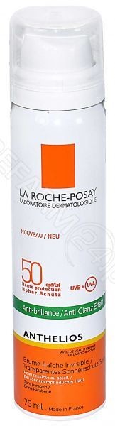 La Roche-Posay Anthelios Anthelios lekka mgiełka orzeżwiająca do twarzy No Parabens) 75 ml