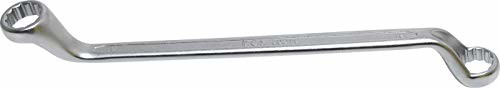 BGS podwójny klucz oczkowy, odsadzony 75 stopni, 18 X 19 MM, 1 sztuki, 30218