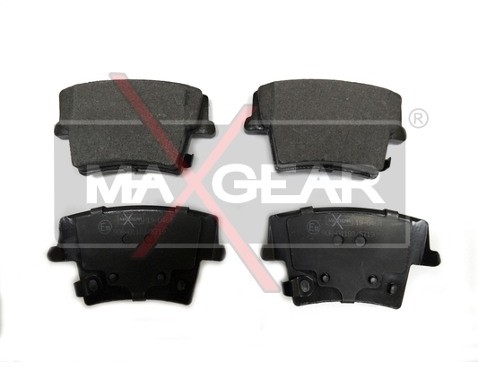 MaxGear Zestaw klocków hamulcowych, hamulce tarczowe 19-0464