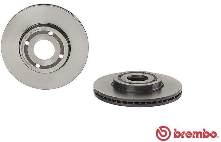 BREMBO tarcze hamulcowe Ford Fiesta (nowy model) 2017 przód 09.C760.11
