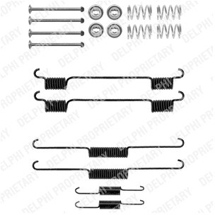 DELPHI Zestaw dodatków, szczęki hamulcowe LY1313