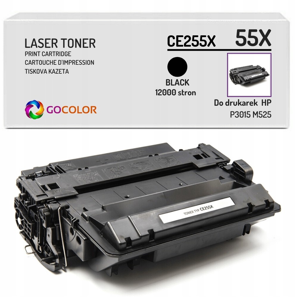 Toner do Hp CE255X LaserJet P3015X zamiennik