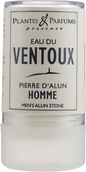 PLANTES&PARFUMS PROVENCE Ałun - Naturalny Sztyft po goleniu VENTOUX 125g prov_ventoux_ałun_sztyft_125g