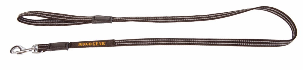 Dingo Gear K9 Smycz Pojedyncza Taśma Gumow DŁ300CM