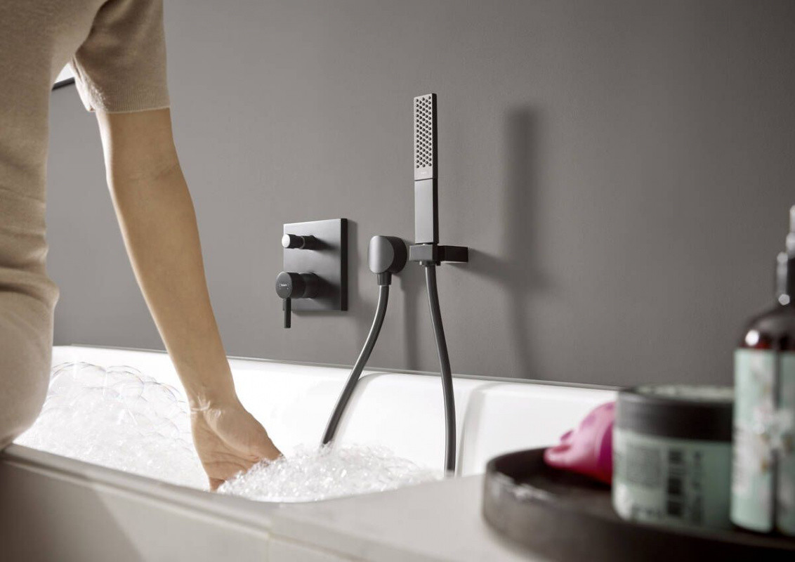 Hansgrohe Rainfinity Słuchawka prysznicowa czarny mat 26866670