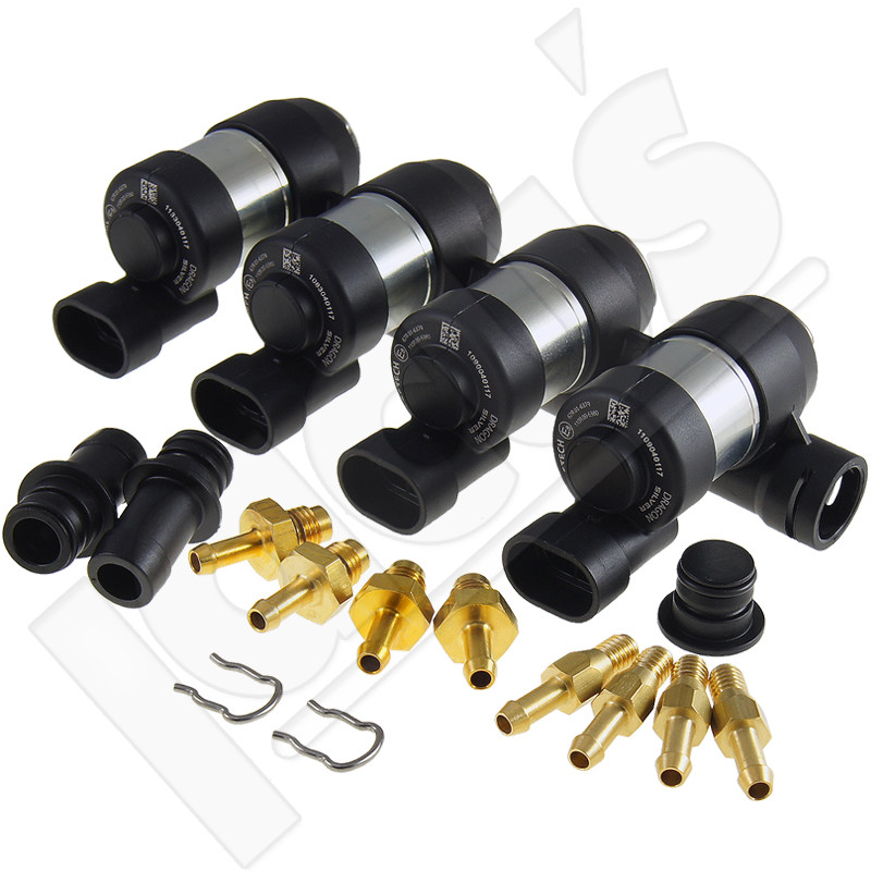 LPGTECH Listwa wtryskowa TECH-DRAGON Silver 4 cyl. LIS.Y138