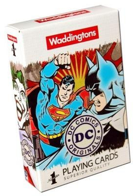 Winning Moves Moves Waddingtons No. 1 DC Retro Playing Cards
