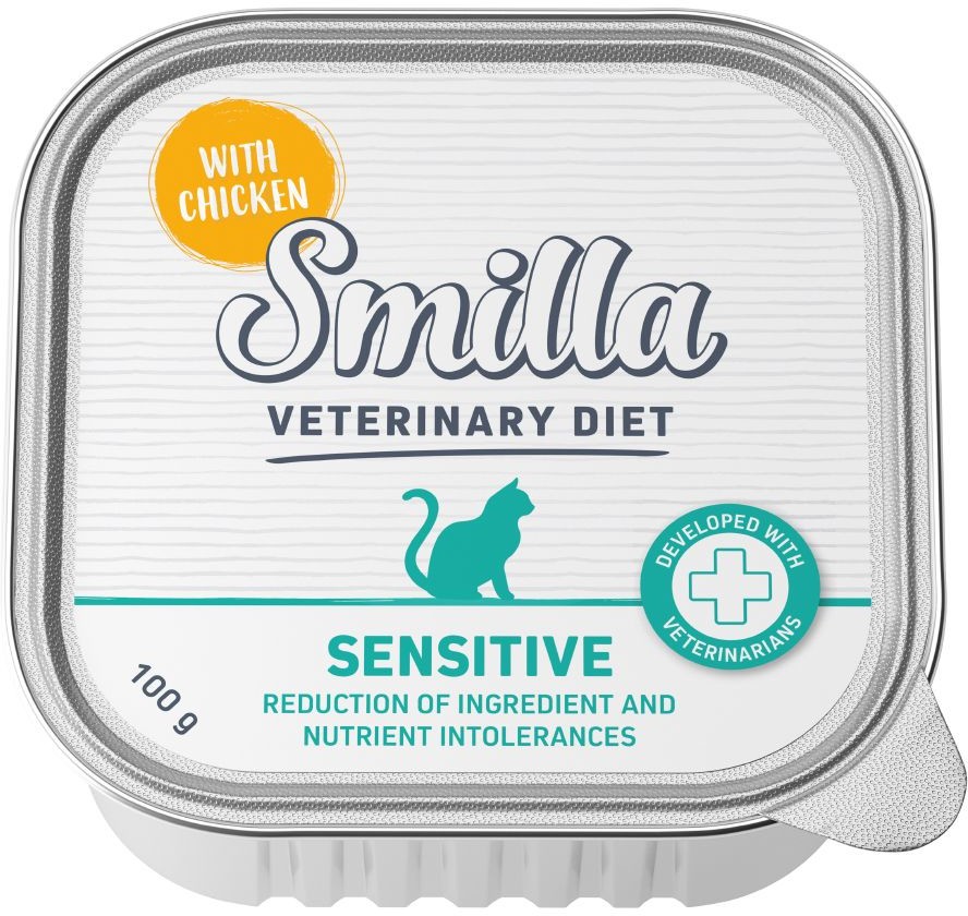 Smilla Veterinary Diet Sensitive, kurczak - 24 x 100 g
