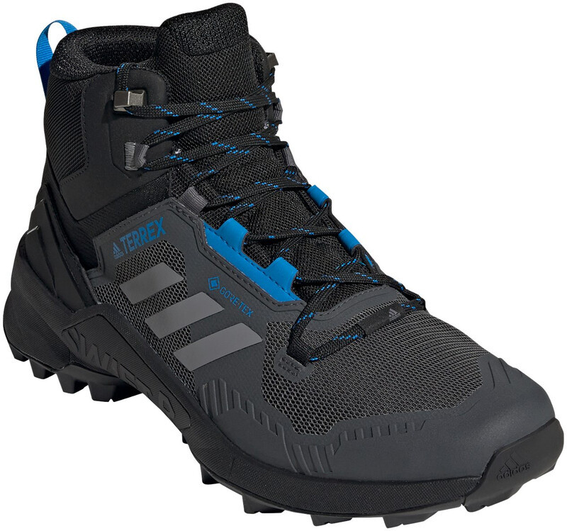 Adidas TERREX TERREX Swift R3 Mid Gore-Tex Hiking Shoes Men, czarny/szary UK 10,5 | EU 45 1/3 2022 Trapery turystyczne GZ0347-A0QM-10,5