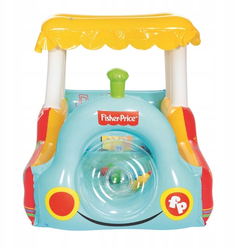 Kojec pociąg + piłki Fisher-Price Bestway 93537