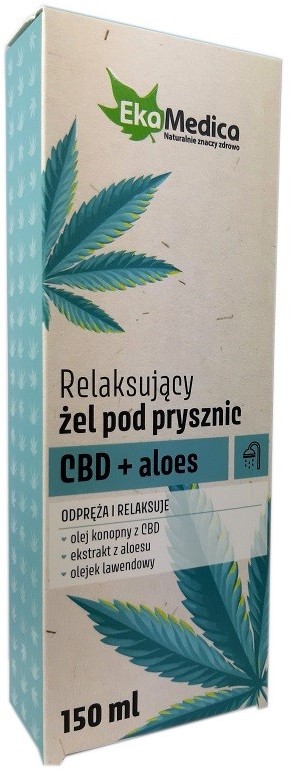 EkaMedica Ekamedica Relaksujący Żel p/prysznic CBD Aoles 150 EM0832