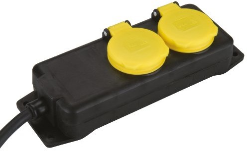 Unitec 47550 FR-gniazdko na stół, ip44,2 °F, 1,5 m, H07RN-f3g1,5 mm, SW/GE