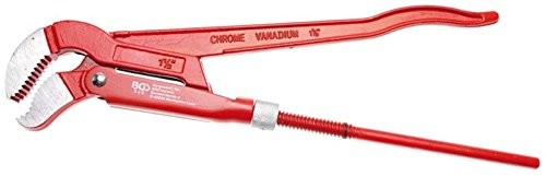 BGS Profi kątowy klucz do rur, 1,5 cala, 3-punktowy przyczepność, 526