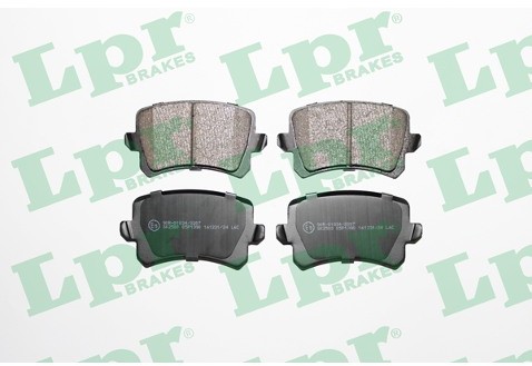 LPR Klocki hamulcowe - komplet 05P1390