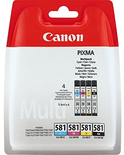 Canon ink/CLI-581 Cartridge CMYK Blister + SEC 2103C005