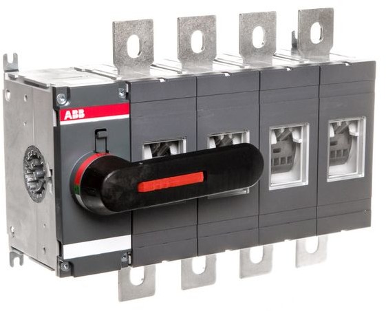 ABB Rozłącznik izolacyjny 4P 630A z napędem bezpośrednim OT630E04K 1SCA022779R5080