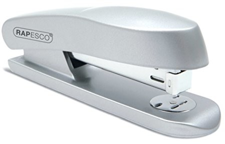 Rapesco res260 °C1 Skippa w pełni paski biuro stapler, 6 MM, 20 arkuszy, srebrny RES260C1