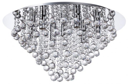 Reality Lampa plafon LONDON CRYSTAL 7 glamour kryształki 627707-06