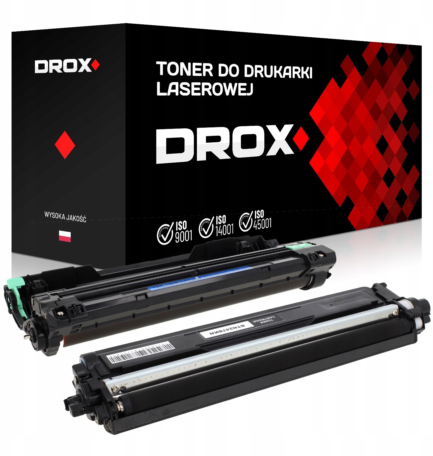 Bęben+ toner TN247BK DR243 do Brother DCP-L3550CDW