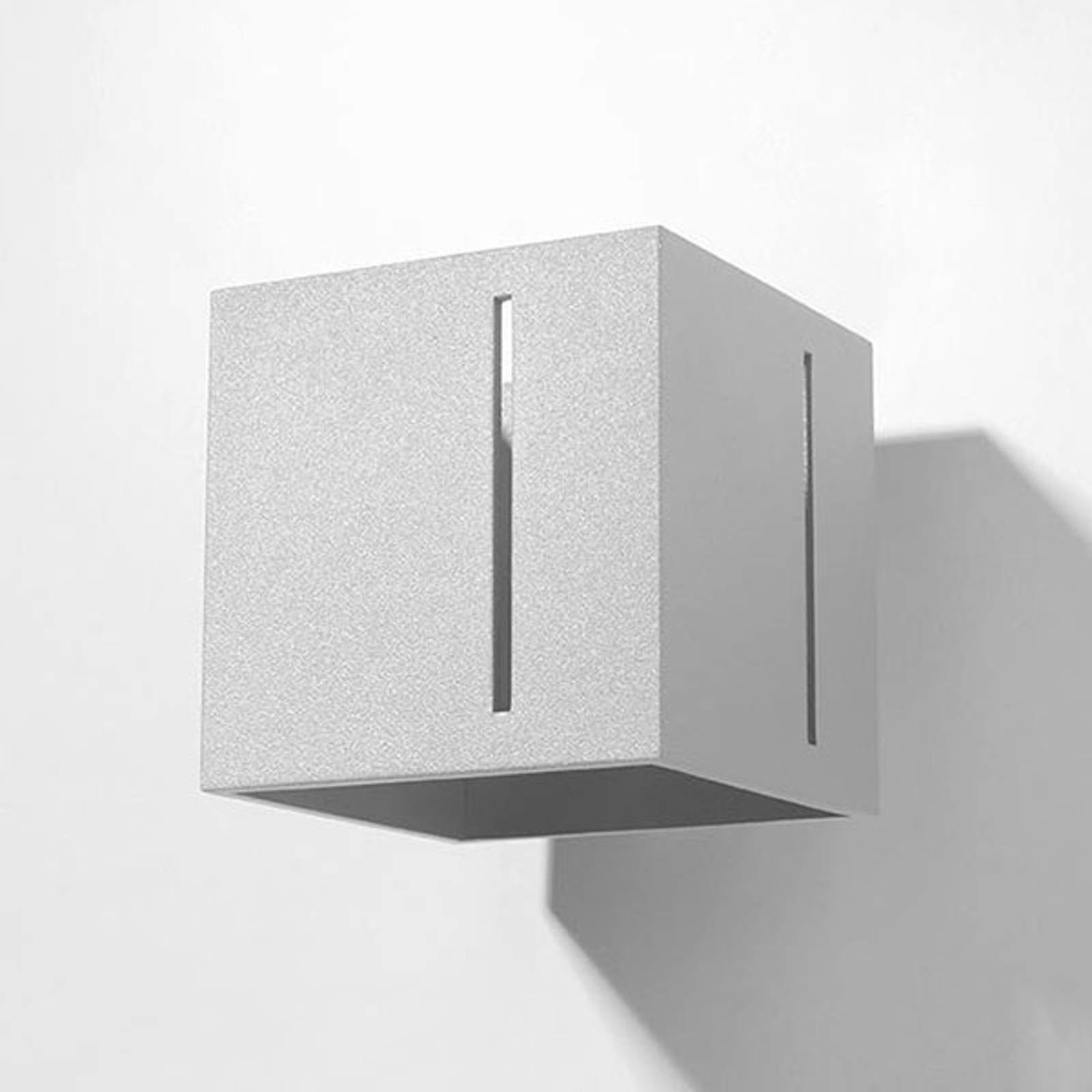EULUNA Kinkiet Topic up/down z aluminium, szary