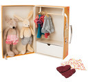 Moulin Roty Pluszaki w garderobie