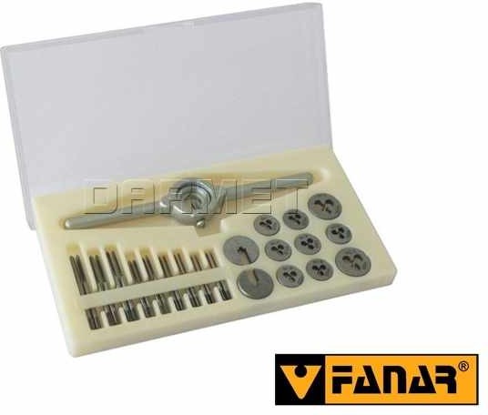 HSS Zestaw narzędzi do gwintowania CZP-31 Mini - FANAR (Z1-031115-0000)
