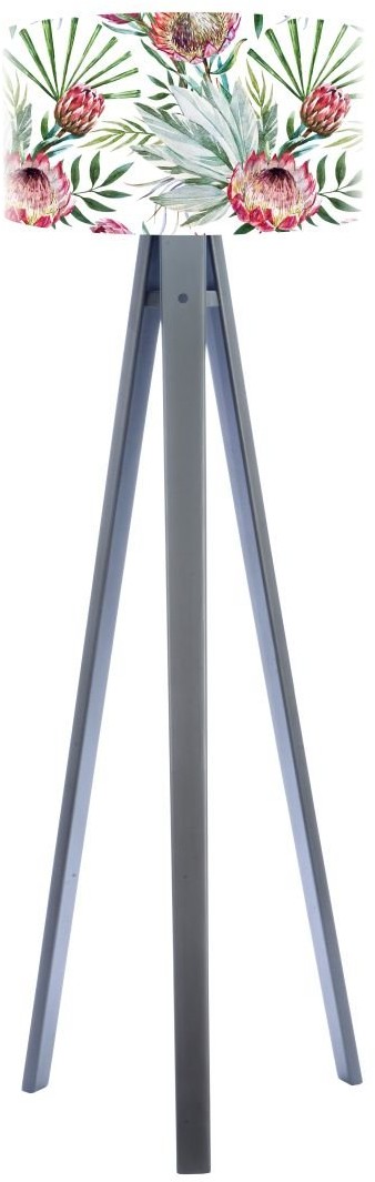 Macodesign Lampa podłogowa Tropikalna echmea tripod-foto-419p-a, 60 W