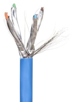 Telegaertner Kabel S/FTP Telegartner kat.7 LSOH 500m drut niebieski 4x2xAWG23